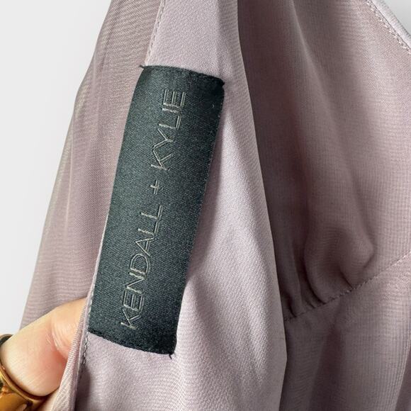 Kendall + Kylie wrap midi/maxi dress - Picture 6 of 14